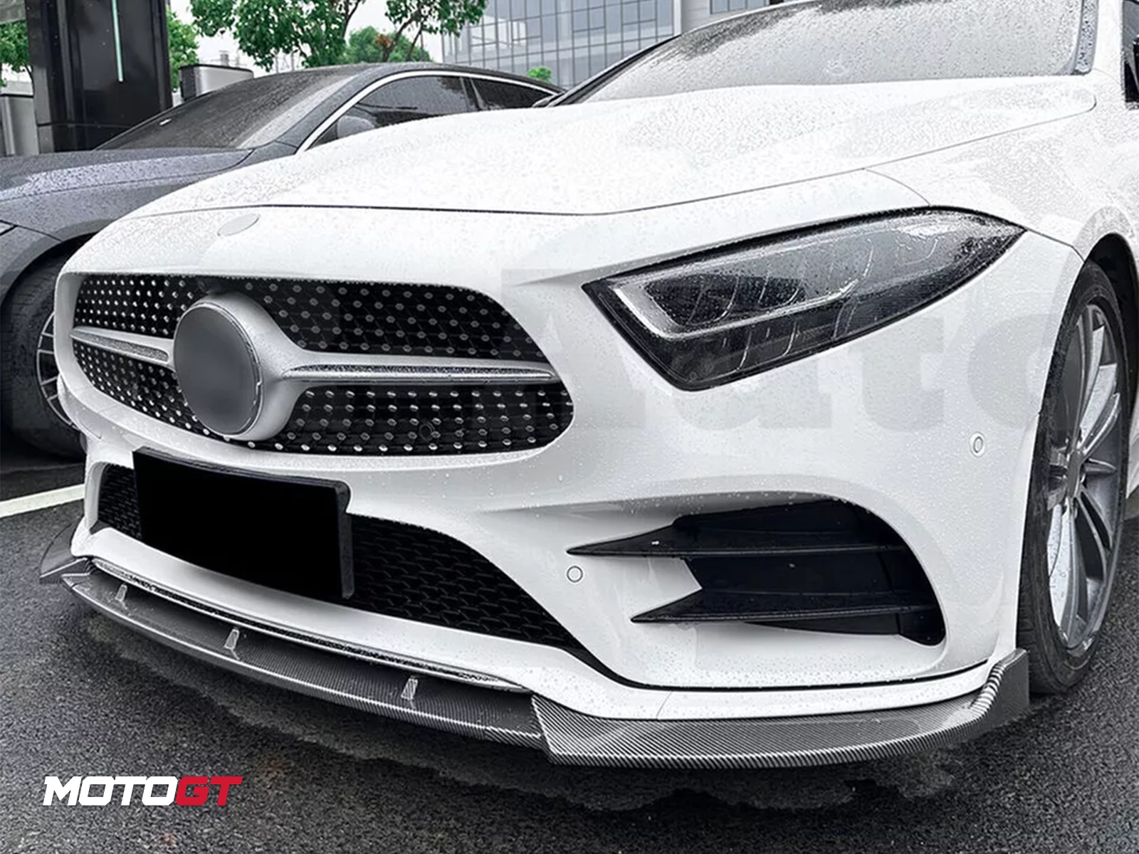 CLS CLASS FRONT BUMPER SPLITTER